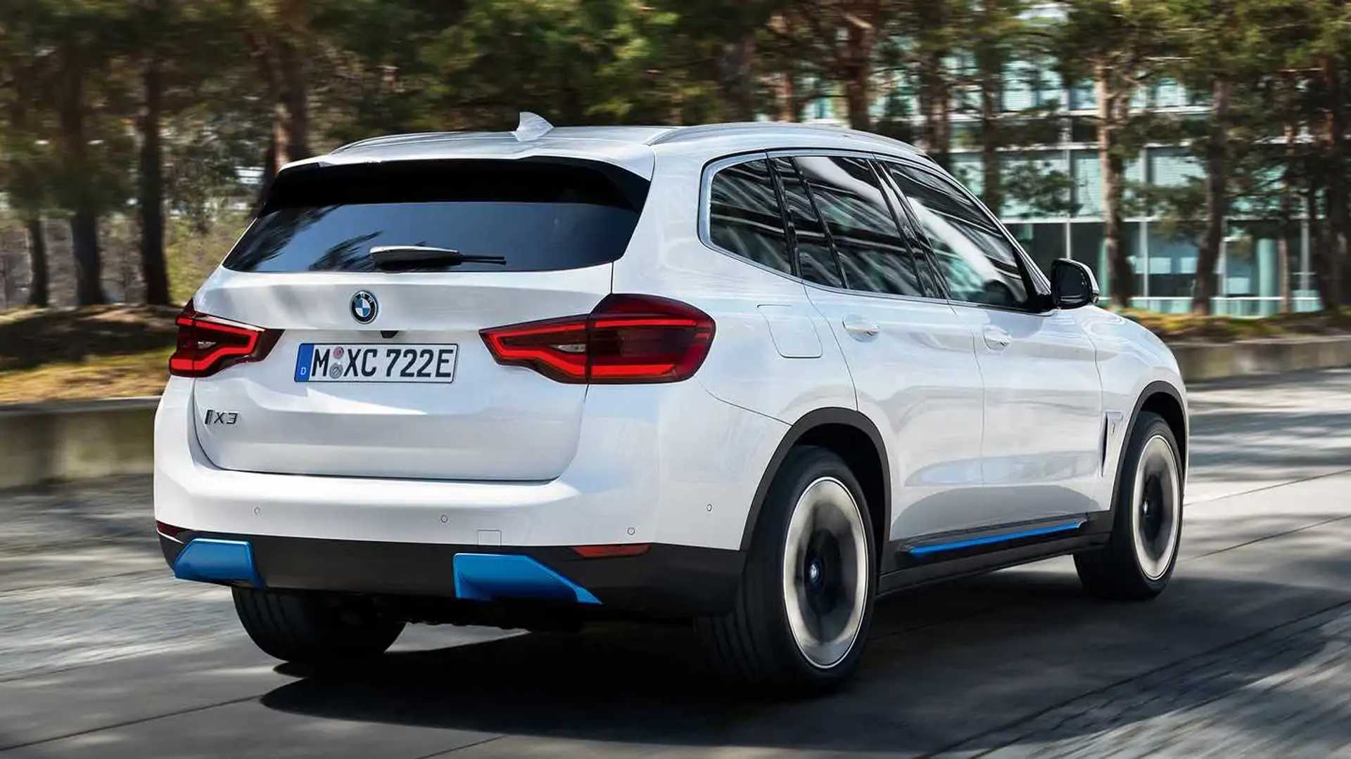 2021 BMW iX3 Revealed as Rear-Wheel Drive Electric SUV With 282 HP