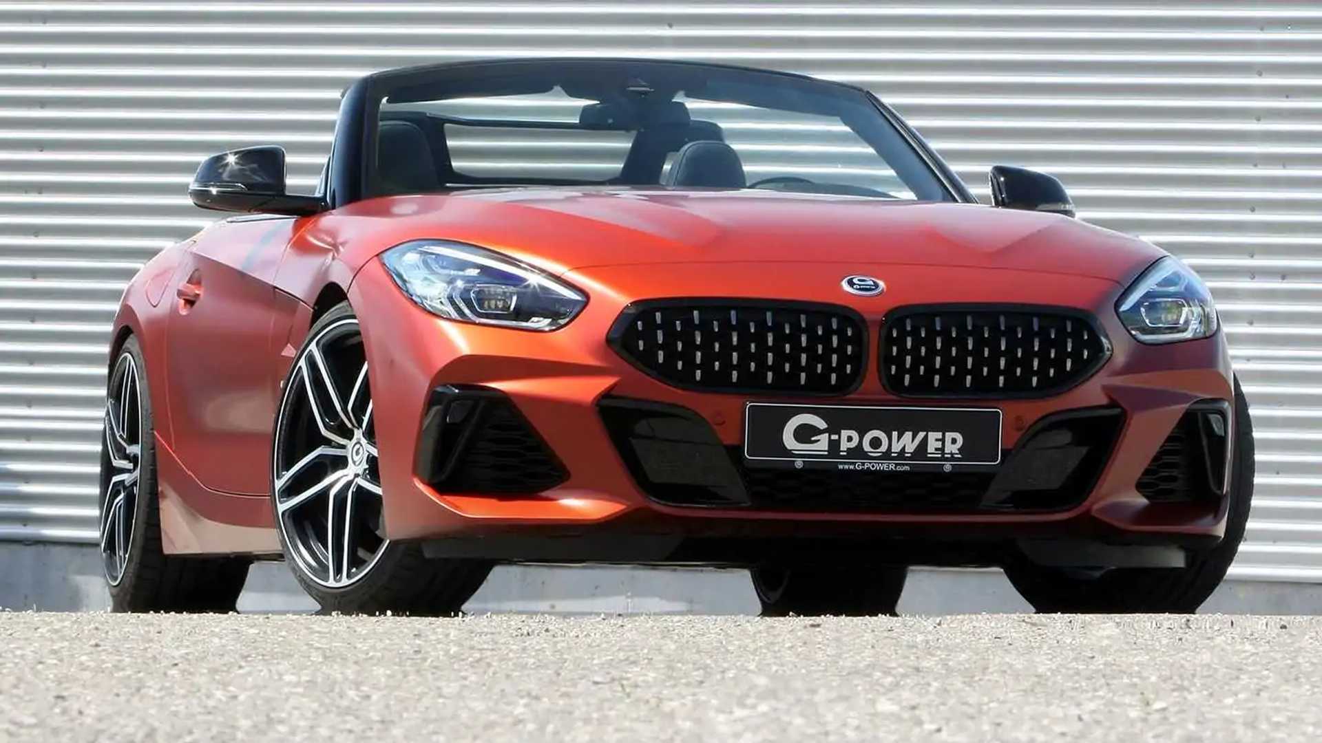 BMW Z4 Tuned by G-Power packs Nearly 500 HP