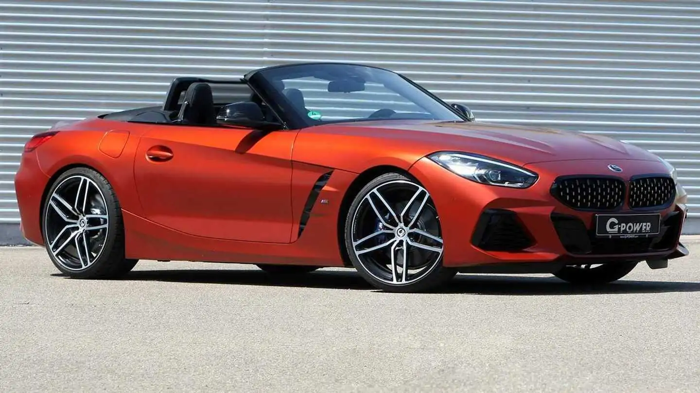 BMW Z4 Tuned by G-Power packs Nearly 500 HP