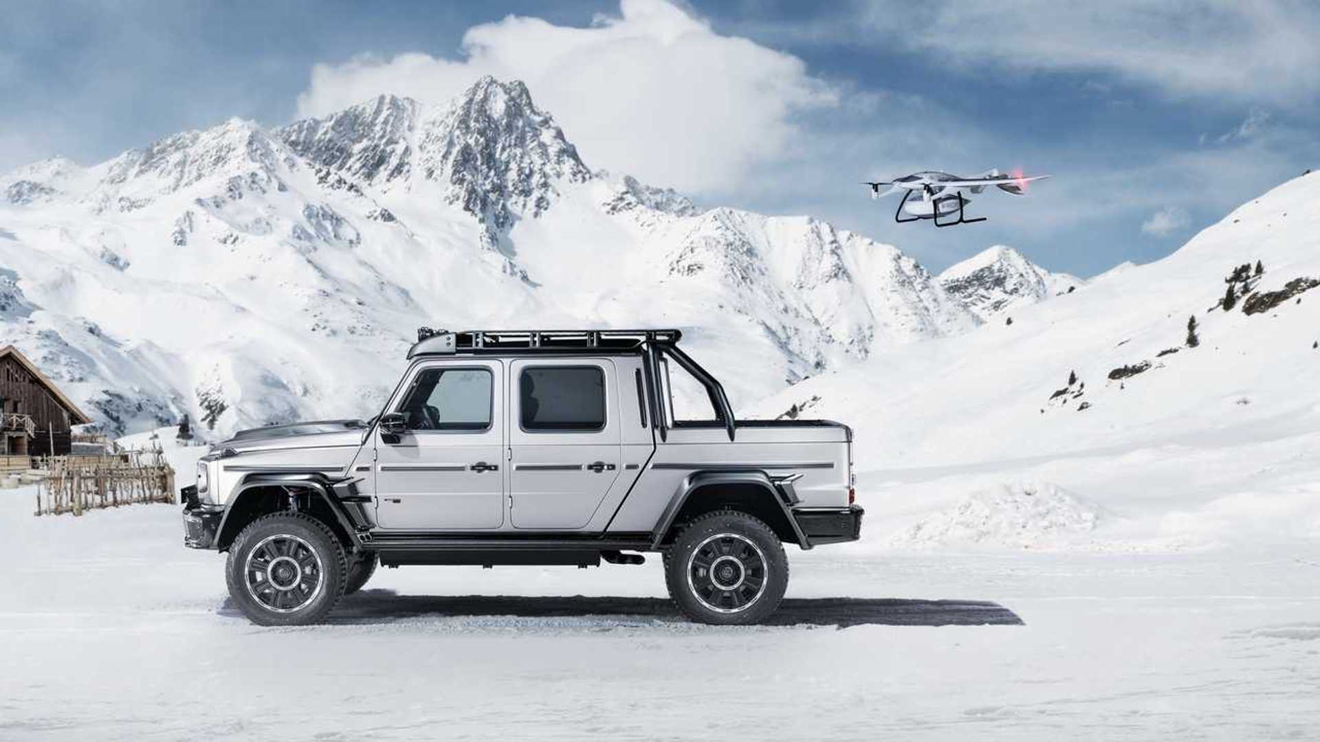 Brabus 800 AdventureXLP is the Rugged, G Class-Based Truck of Your Dreams