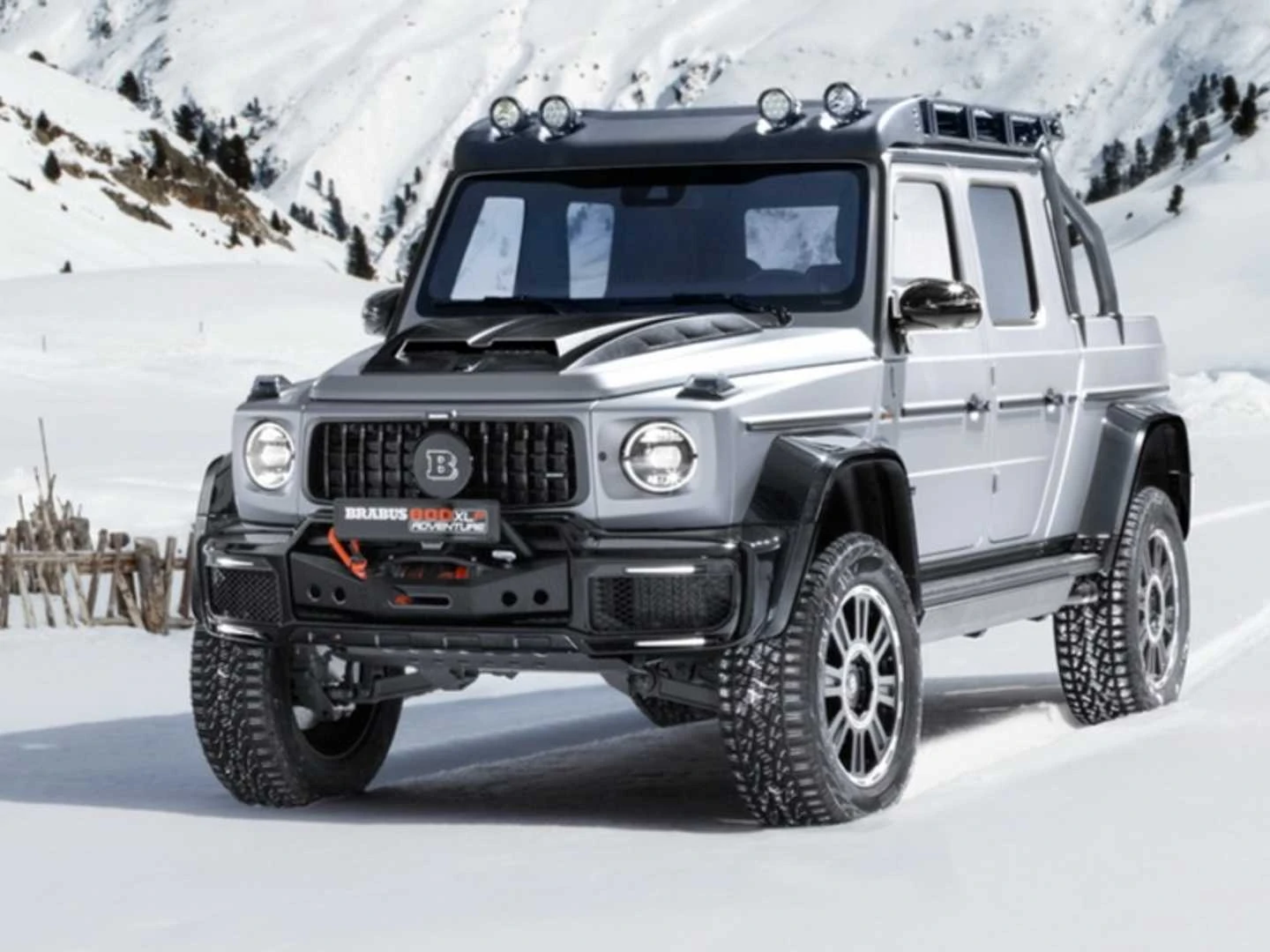 Brabus 800 AdventureXLP is the Rugged, G Class-Based Truck of Your Dreams