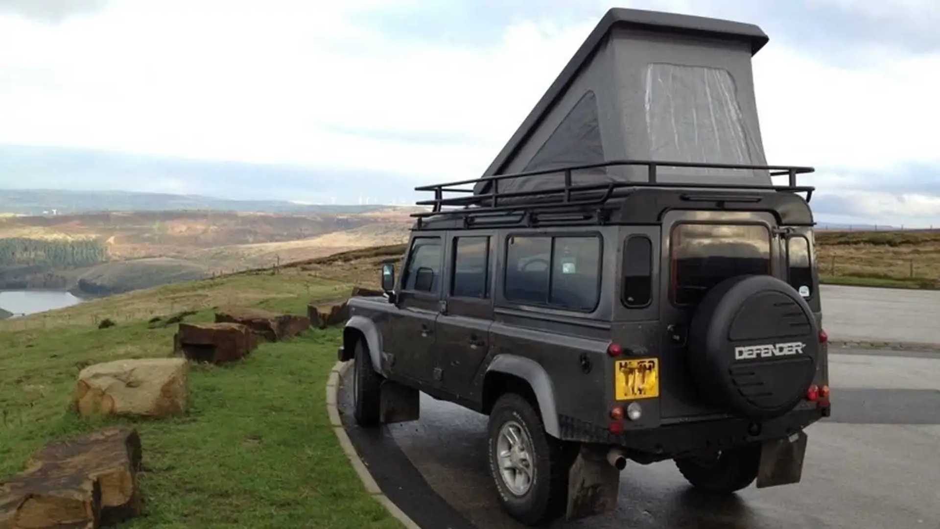 Land Rover Defender gets an amazing camper conversion