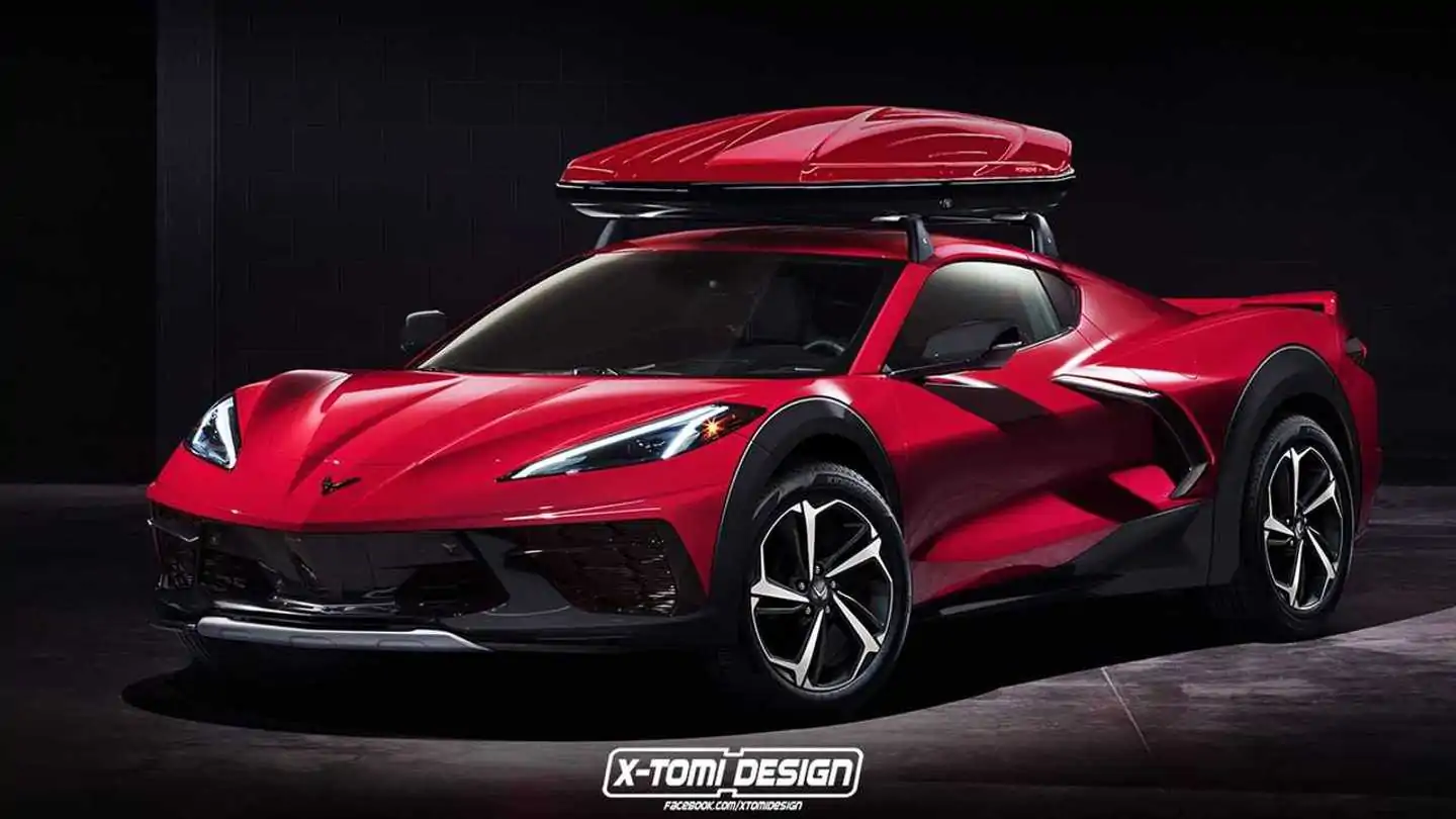 Chevy Corvette C8 4x4 Rendering This Is The Amazing Rally Supercar That We Need