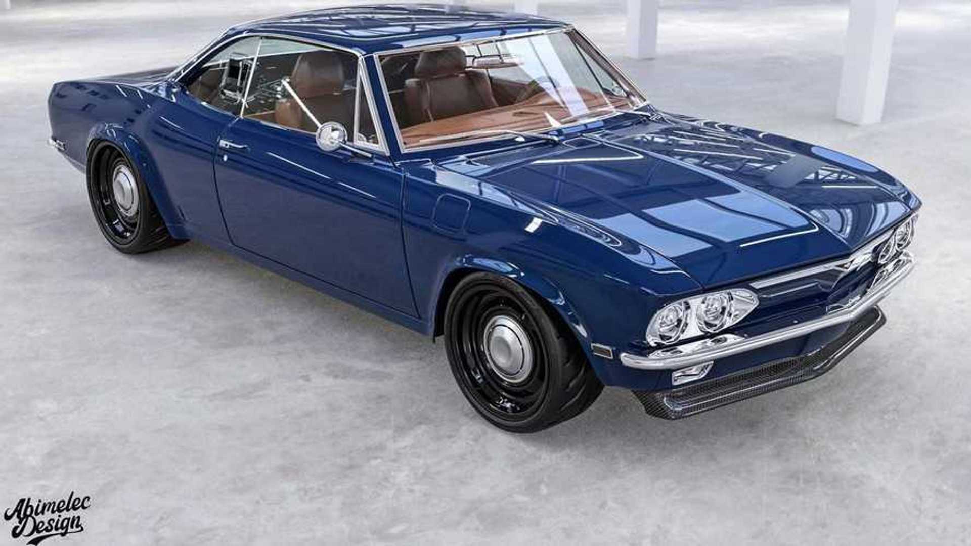 Incredible Mid-Engine Corvair Corvair V8 renderings must become a reality