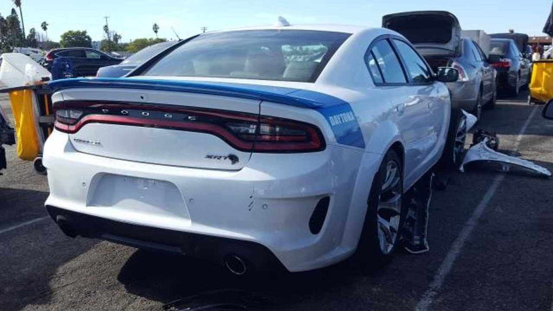 A 2020 Dodge Charger Daytona has Already Been Crushed by Someone