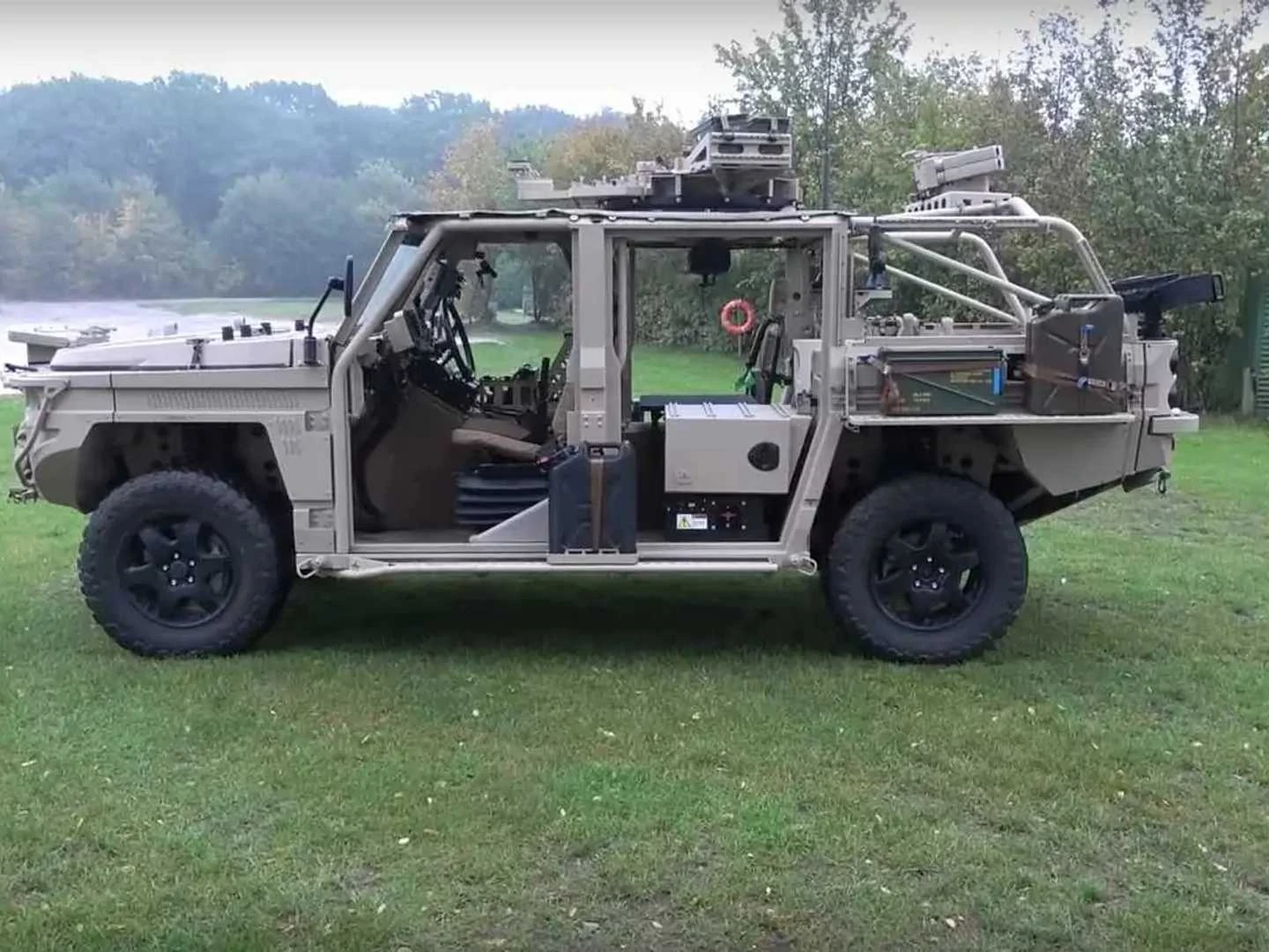 The Defenture 4x4 military vehicle is all you need