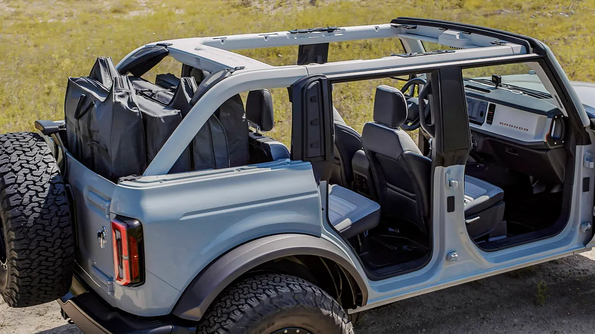 2021 Ford Bronco Tube Door Revealed in New Leaked Image