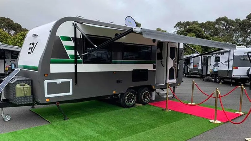 E-RV Trailer goes all-electric for Australian Outback Adventure