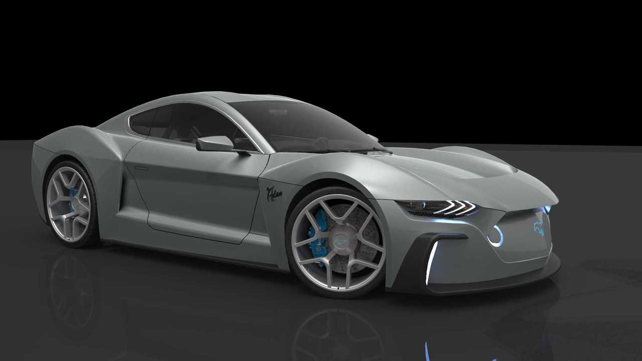 Electric Ford Mustang GTE Fan video depicts a shocking future pony