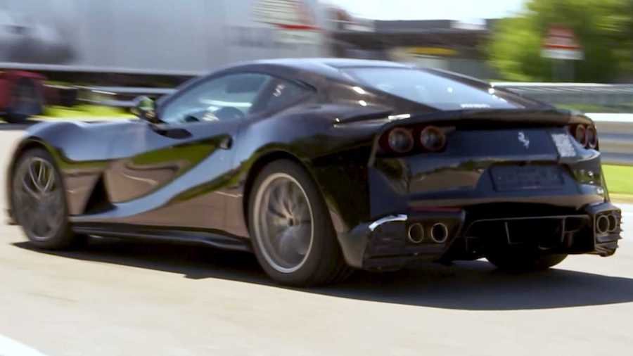 A Possible Ferrari 812 GTO Reported Again on Maranello Streets