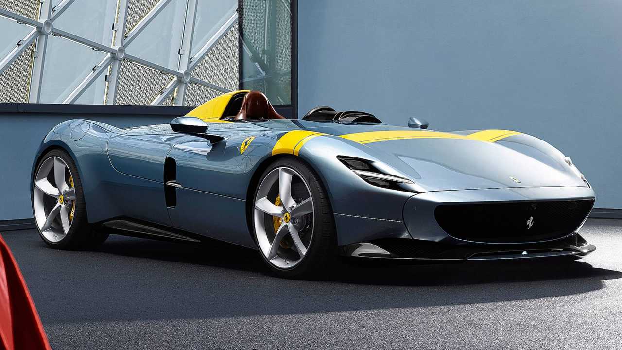 You can see the Ferrari Monza SP1 Grace London with its Presence