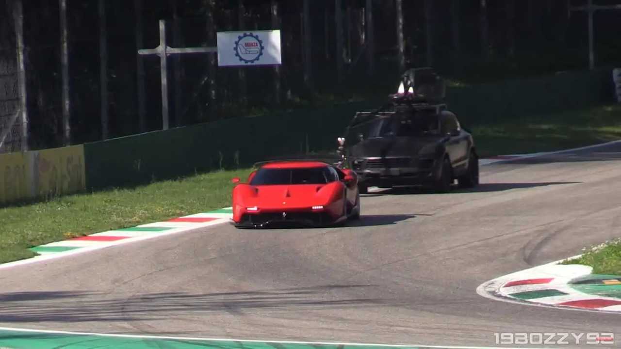 Stunning Ferrari P80/C Spotted Lapping Monza For A Video Shoot