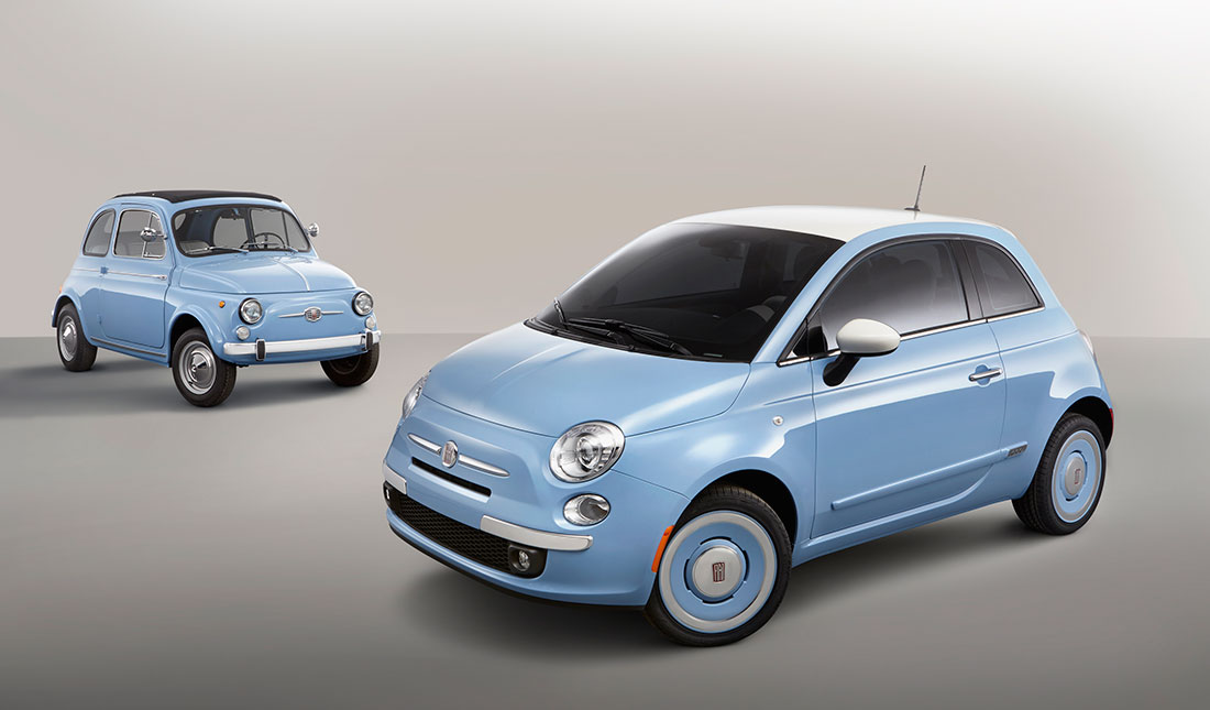 Fiat 500 1957 Edition, retro-inspired for the L.A. Auto Show