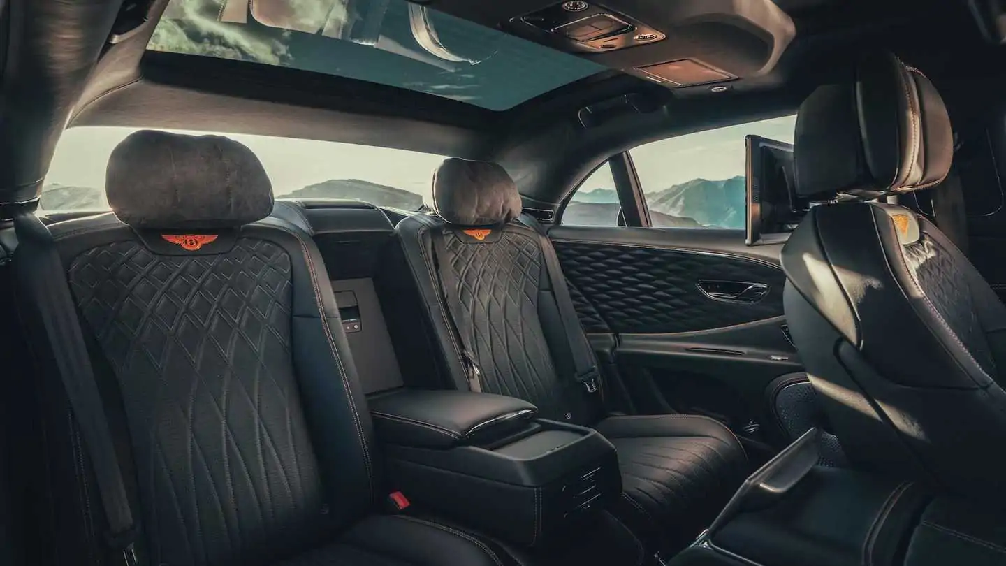 Bentley Flying Spur Rear Seat Options are Virtually Infinite