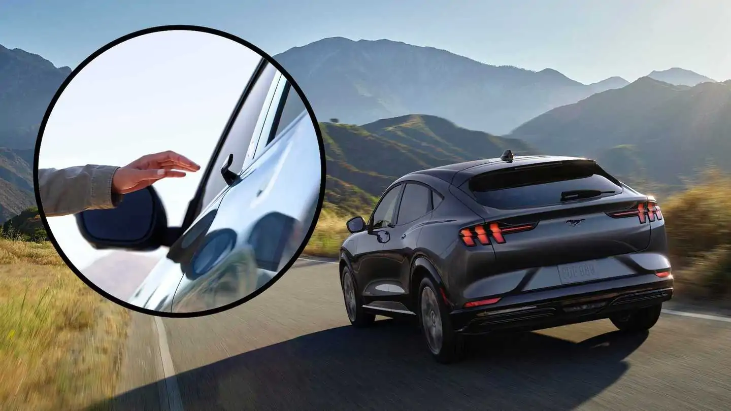 Ford Mustang Mach-E doesn't have door handles. Here's why