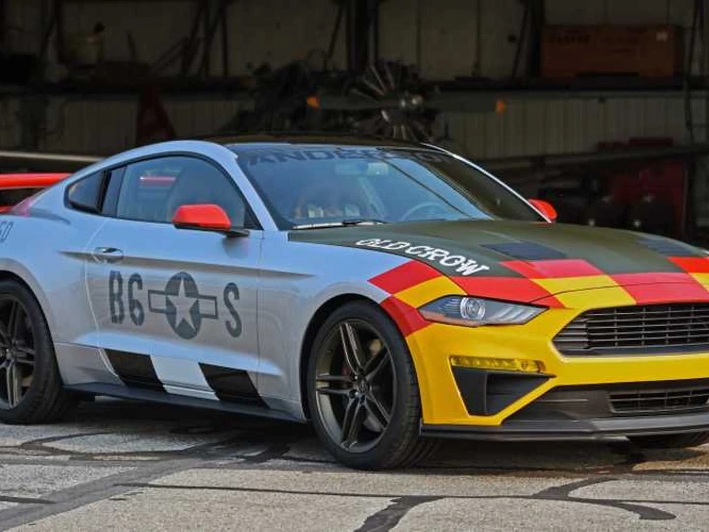 Ford's Old Crow Mustang GT pays tribute to P-51 and packs 710 HP