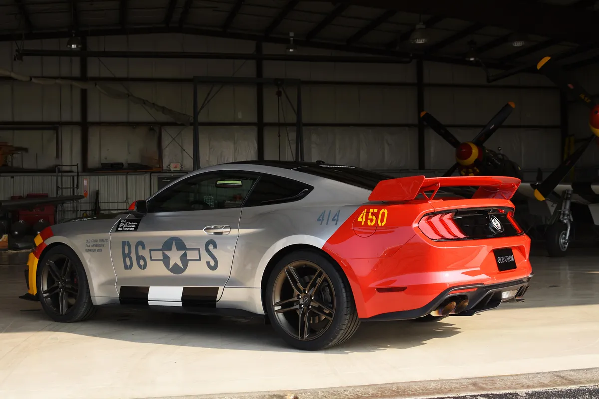 Ford's Old Crow Mustang GT pays tribute to P-51 and packs 710 HP