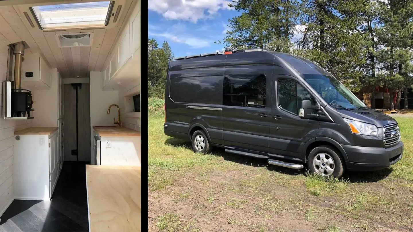 Tiny Home Maker builds its first camper van, and it's impressive