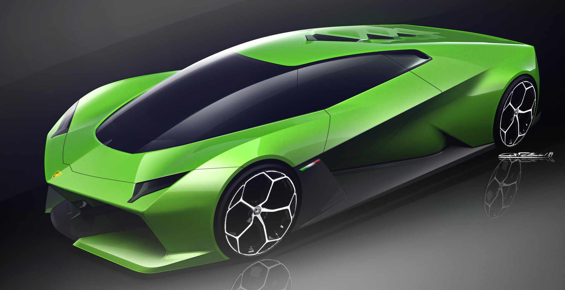 Future Lamborghini Concepts Look Bullishly Beautiful