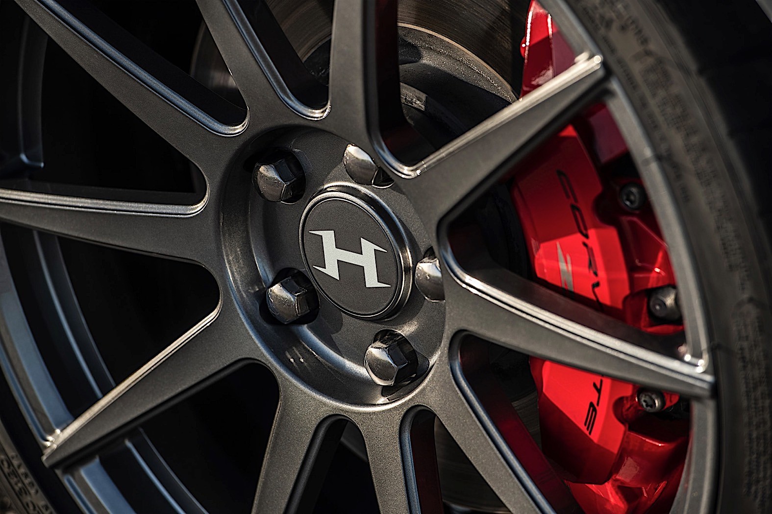 Hennessey Corvette C8 wheels are wider and lighter than stock