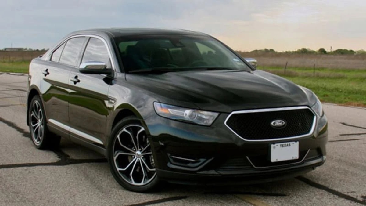 Hennessey plays the Ford Taurus SHO