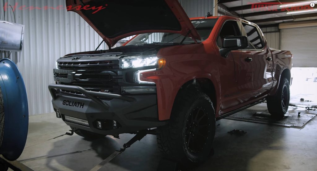 Hennessey's Chevy silverado Goliath800 Puts Down 629 RWHP on Dyno