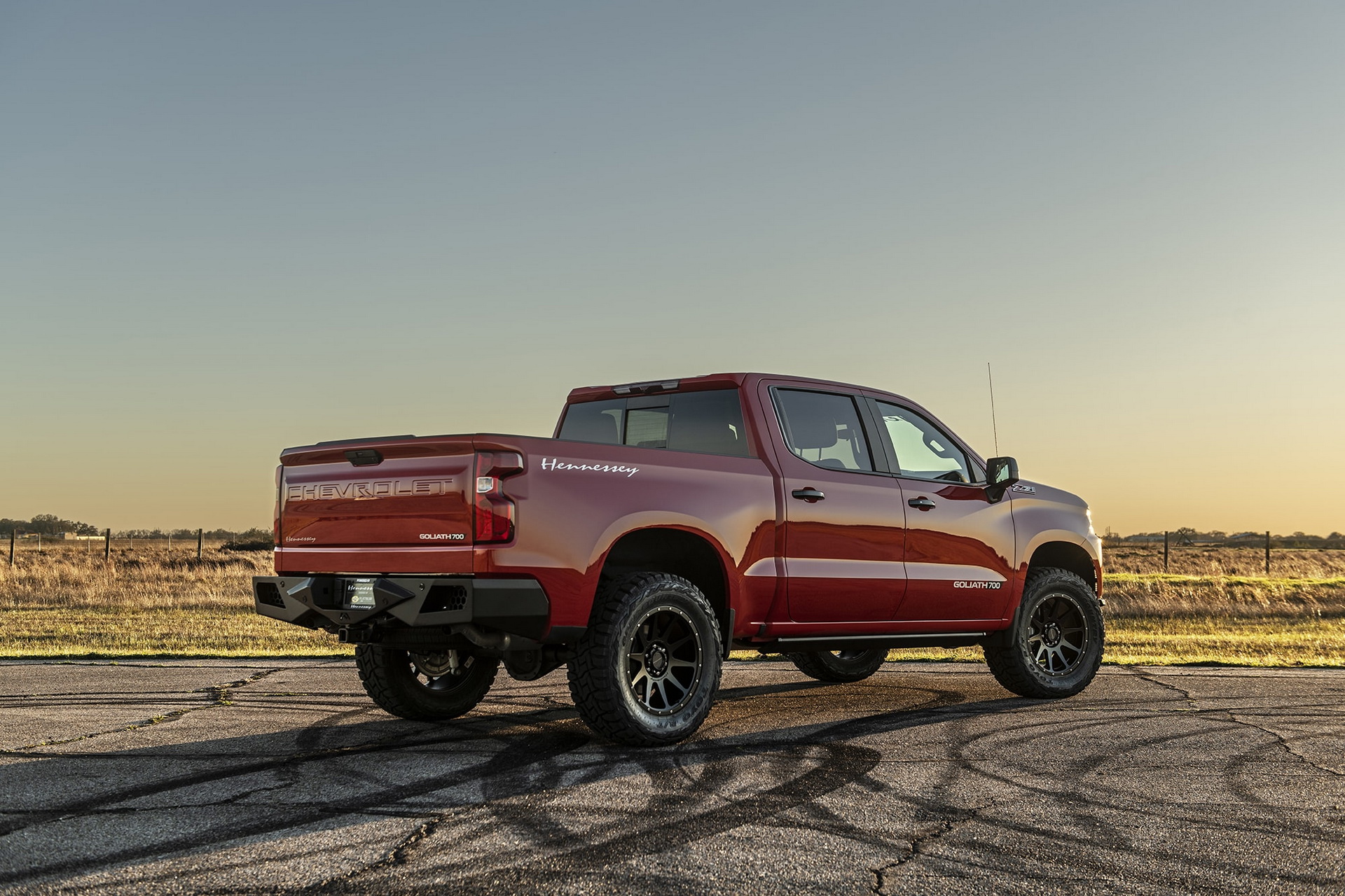 Hennessey's Chevy silverado Goliath800 Puts Down 629 RWHP on Dyno