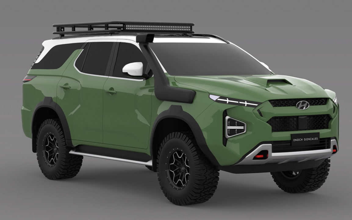 Hyundai Body-OnFrame SUV Redesigned To Battle Tahoe, Land Cruiser