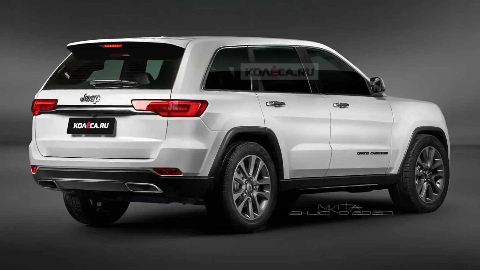 2021 Jeep Grand Cherokee rendering proposes subtle evolution