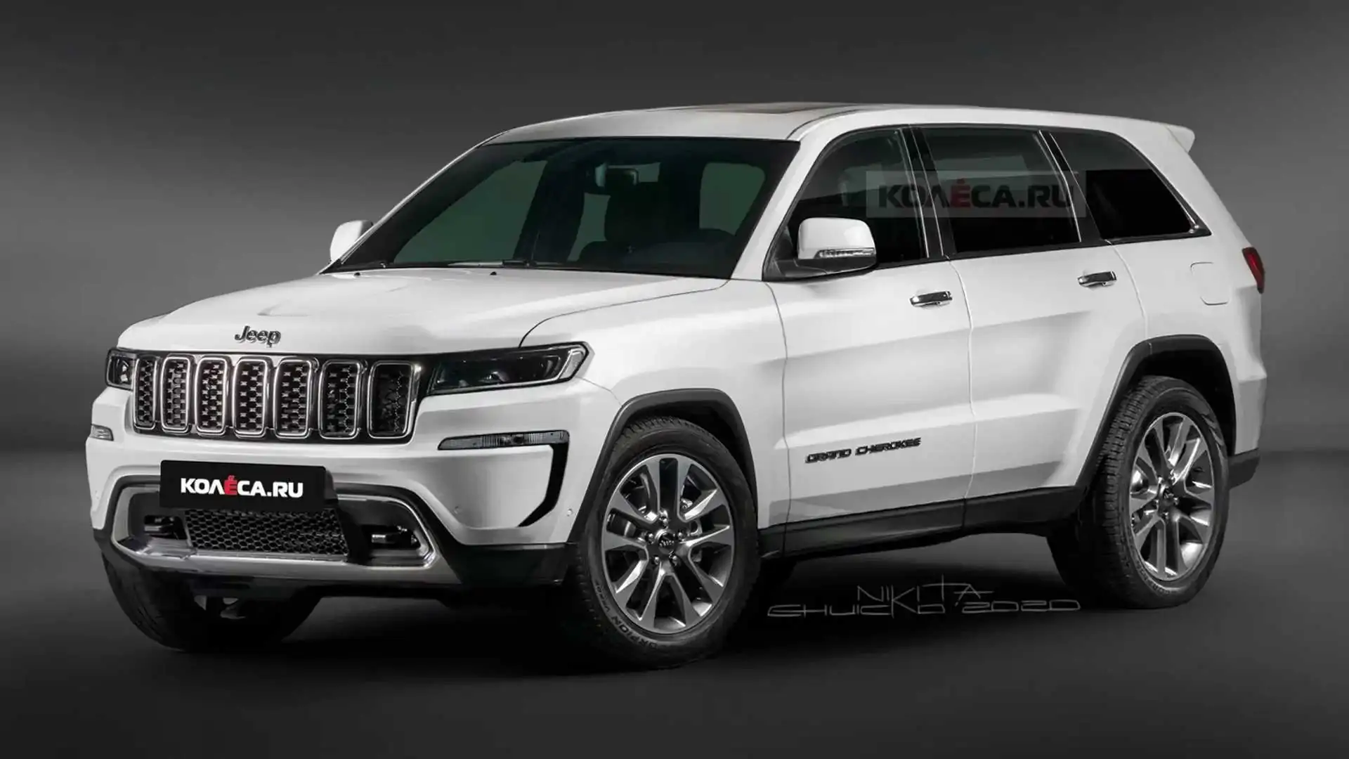 2021 Jeep Grand Cherokee rendering proposes subtle evolution