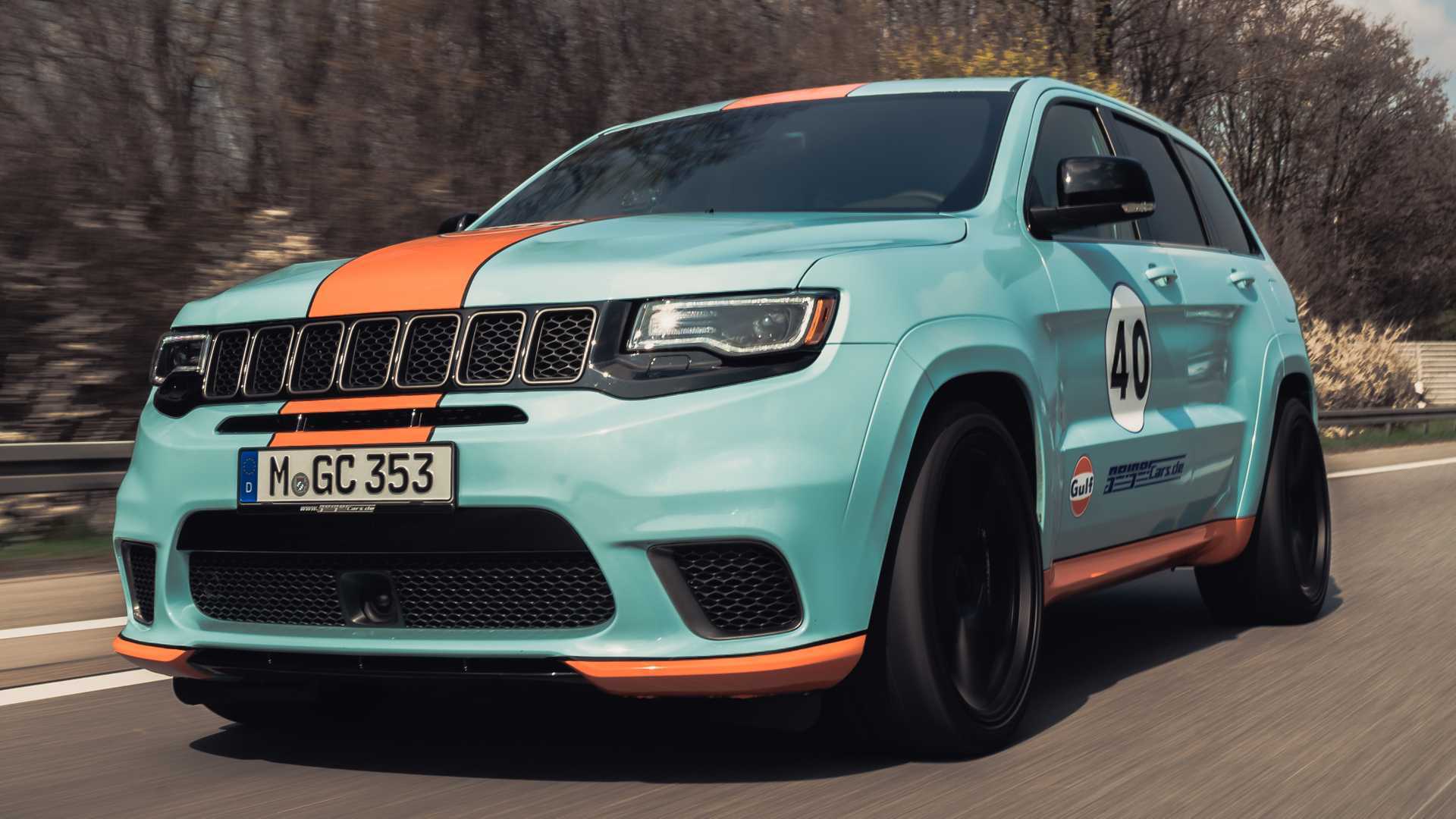 Jeep Grand Cherokee Trackhawk gets Gulf Livery, 900 HP