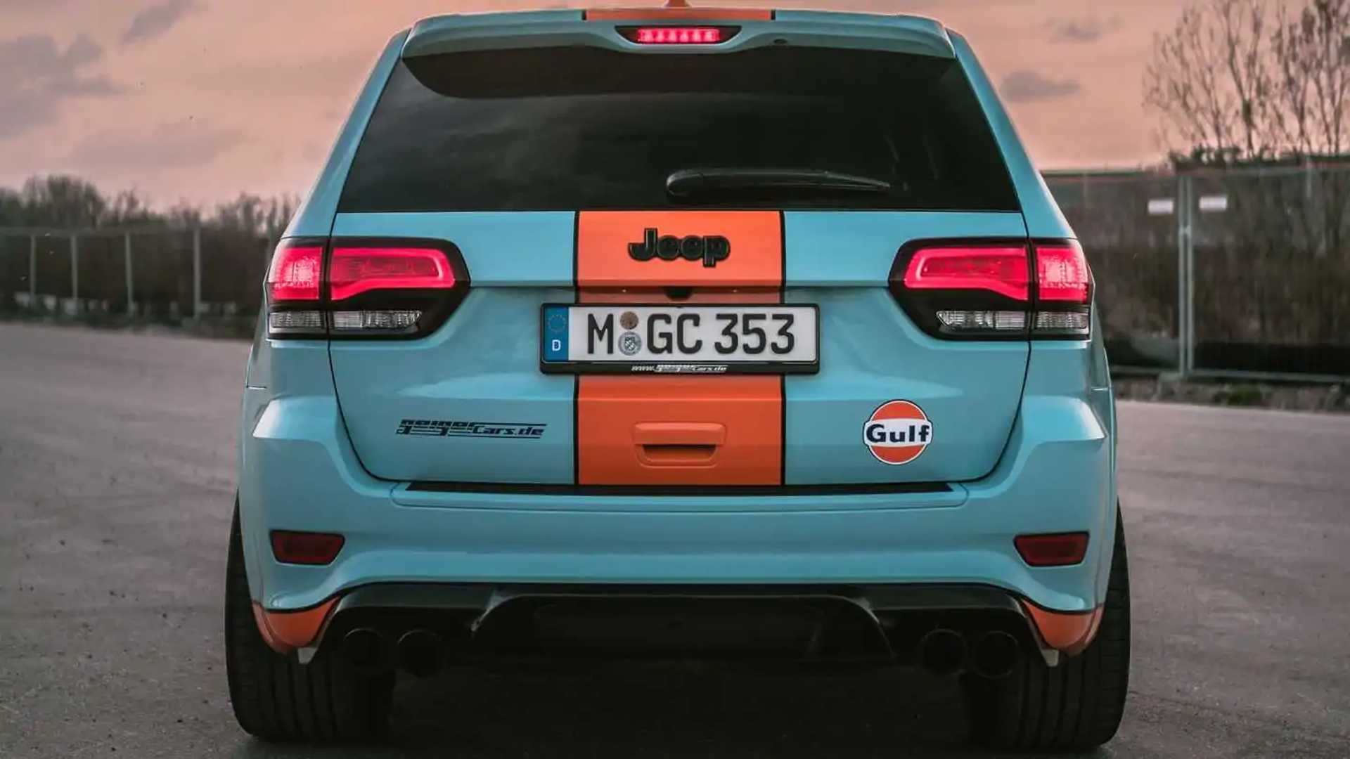 Jeep Grand Cherokee Trackhawk gets Gulf Livery, 900 HP