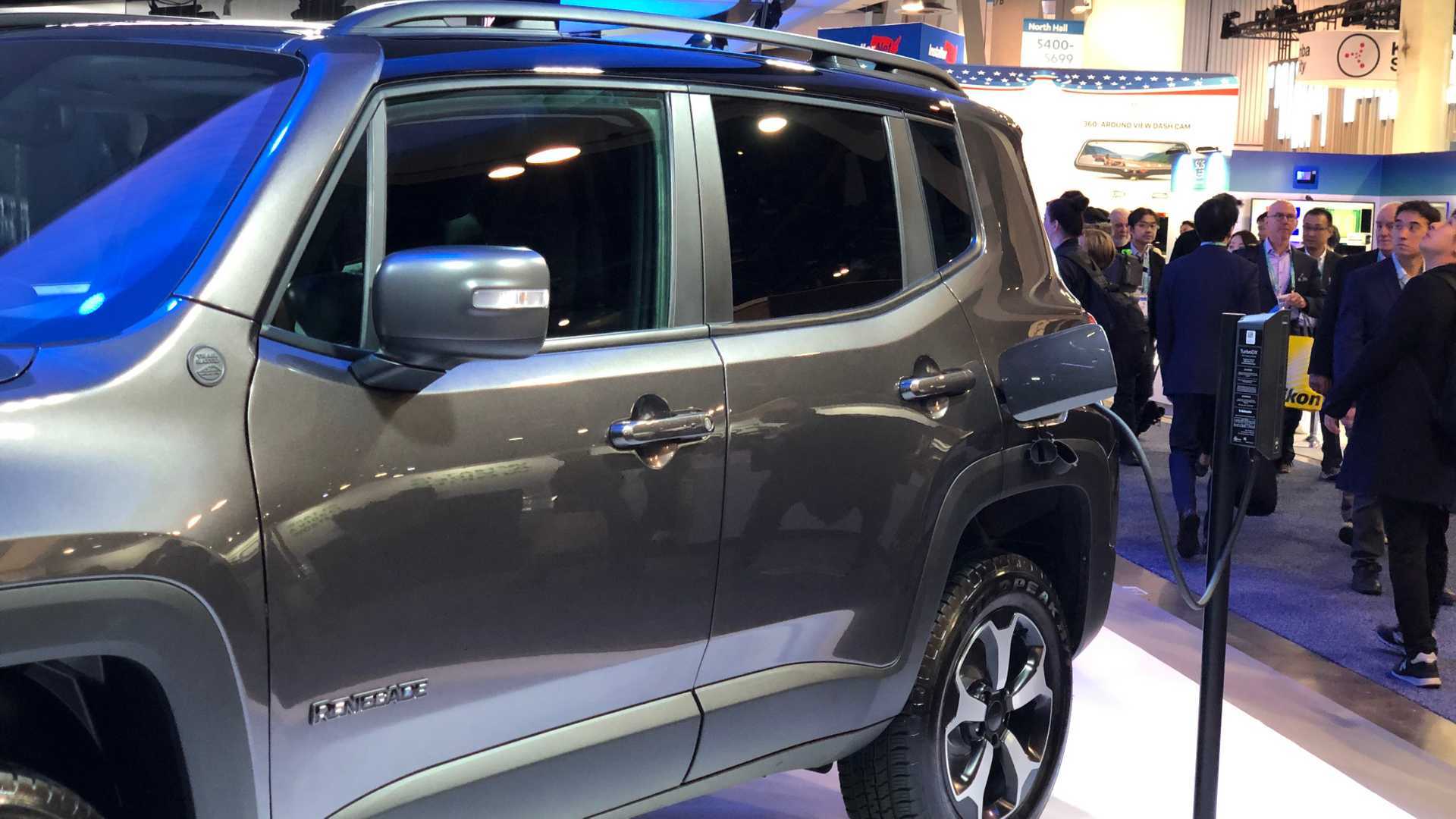 CES: Jeep Wrangler Compass, Renegade and Renegade Plug In Hybrids