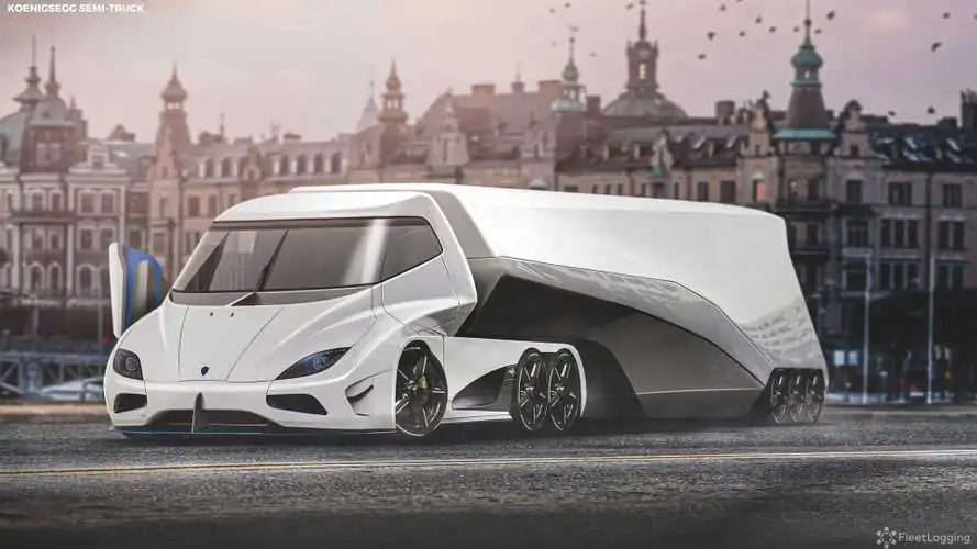 Amazing Semi Renderings Show Super Trucks From Lambo, Pagani, And more