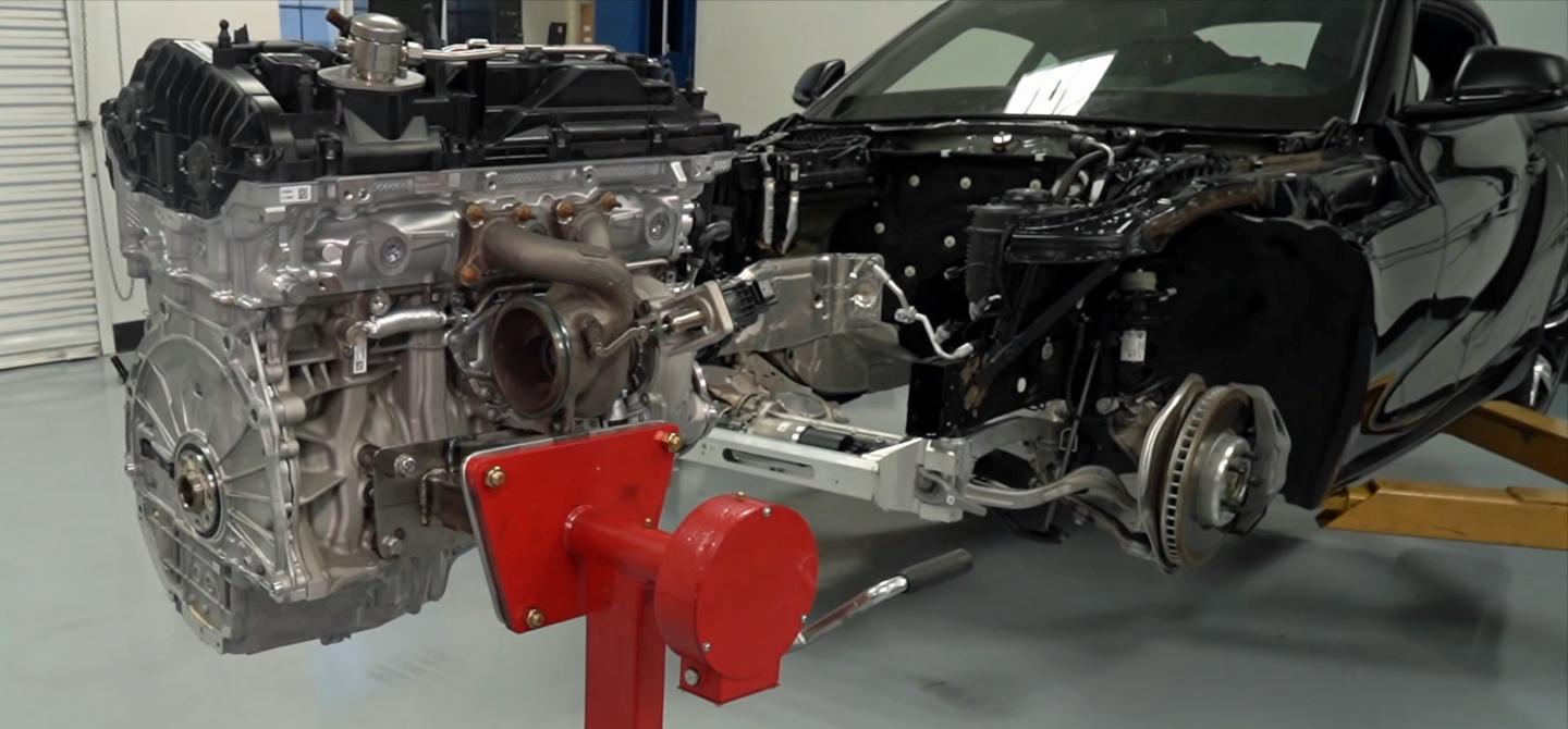 2020 Toyota Supra Engine Teardown reveals 1,000-HP Potential