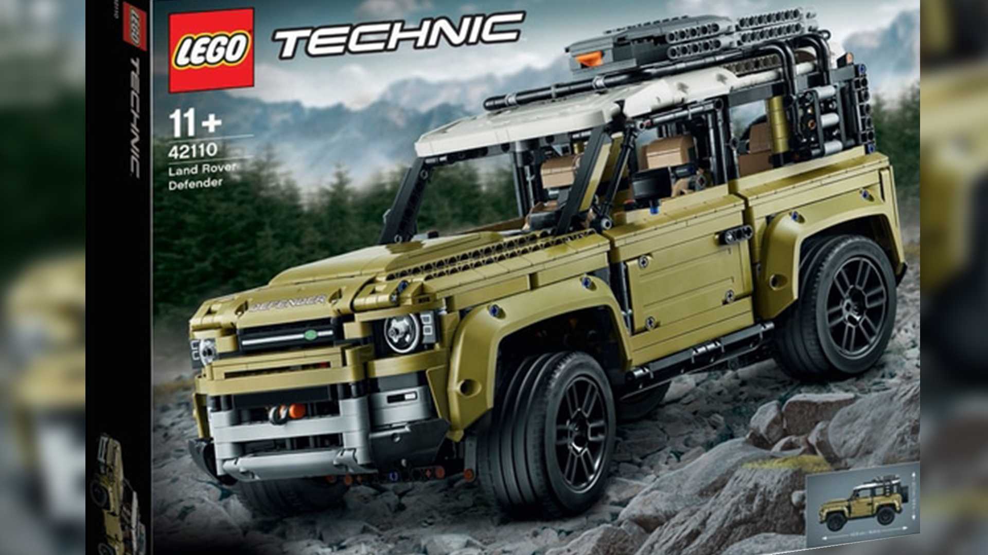 Lego announces the 2020 Land Rover Defender Technic set