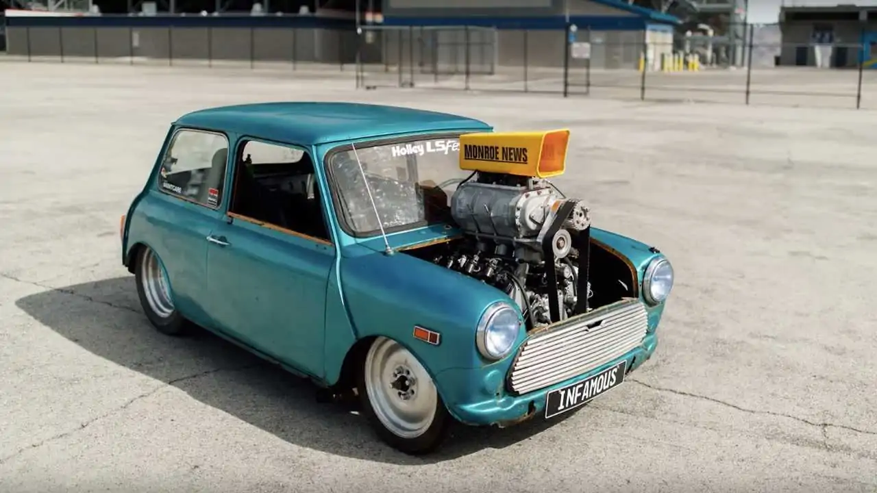 LS-Swapped 600-HP Mini Cooper Looks Fun But Scary