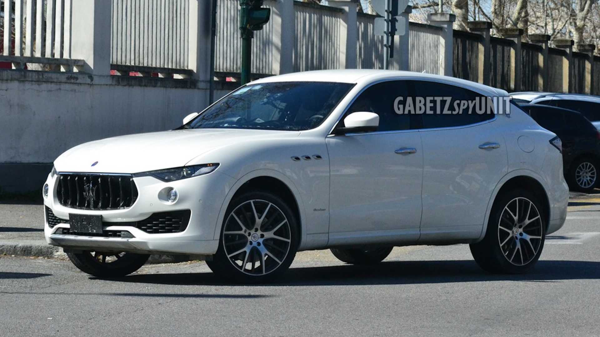 2021 Maserati Levante Spied Hiding Its Updated Interior