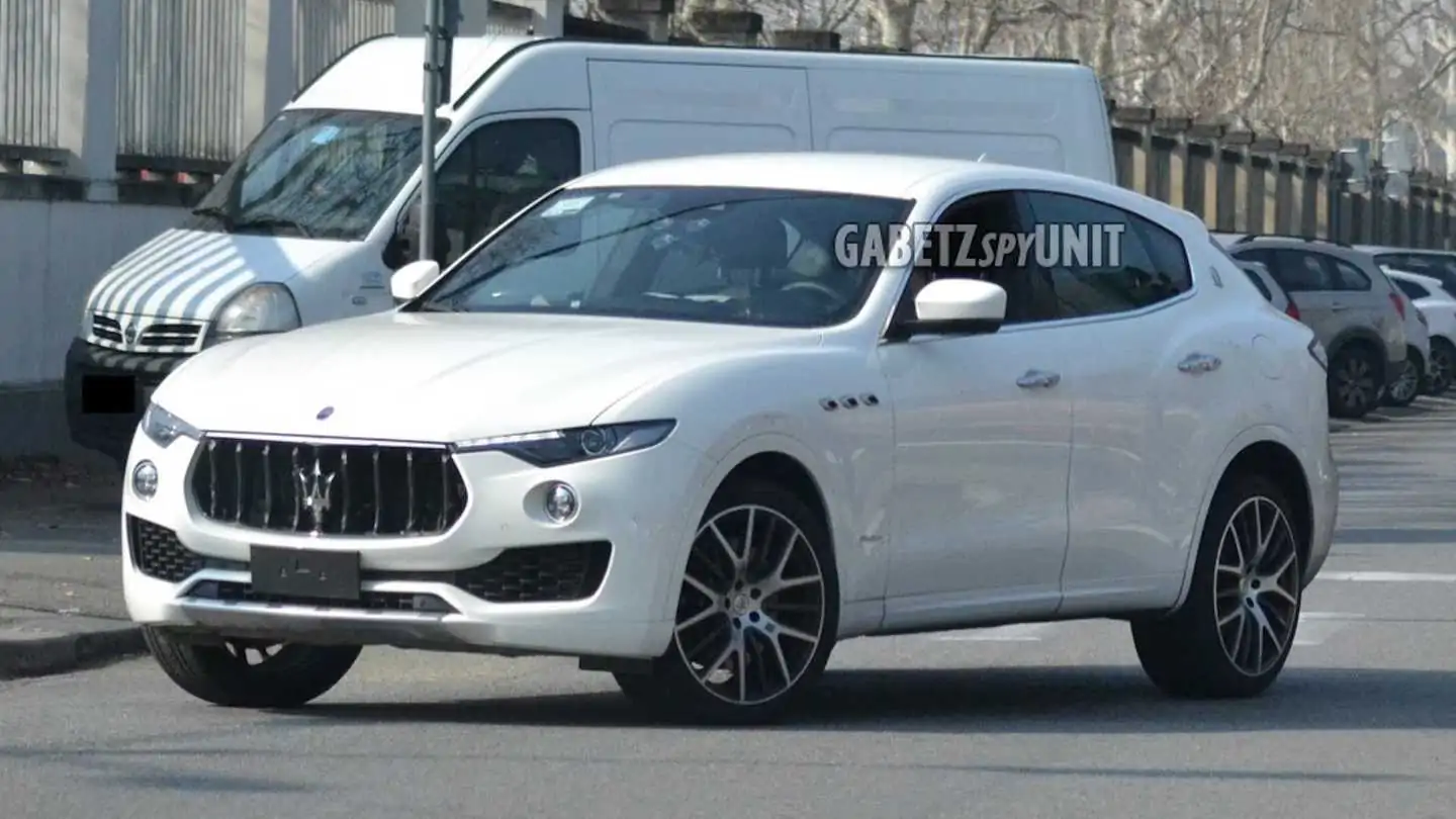 2021 Maserati Levante Spied Hiding Its Updated Interior