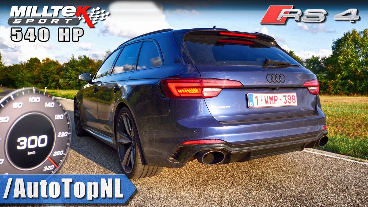 709-HP Audi S2 Avants and 540-HP RS4 Avants Accelerate like a Cheetah