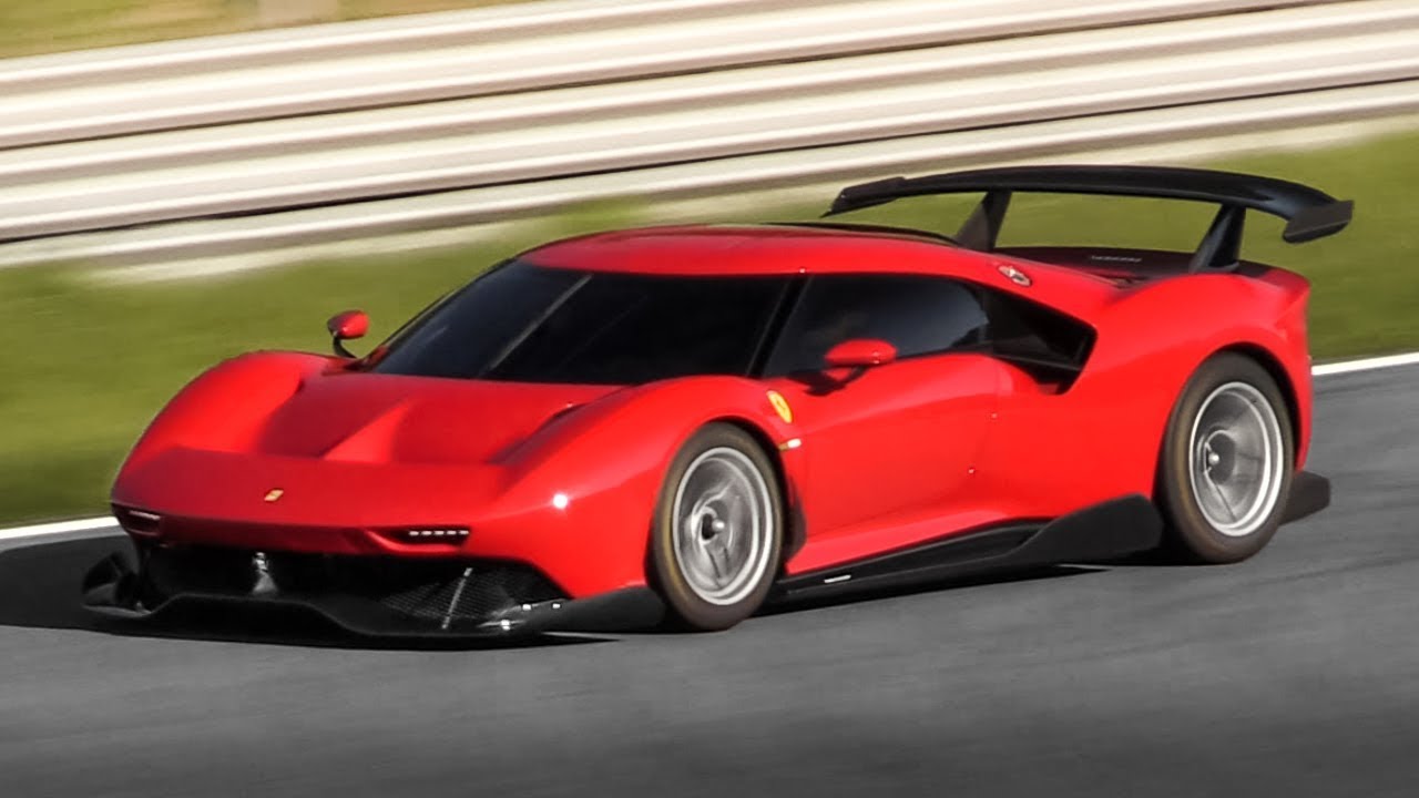 Stunning Ferrari P80/C Spotted Lapping Monza For A Video Shoot