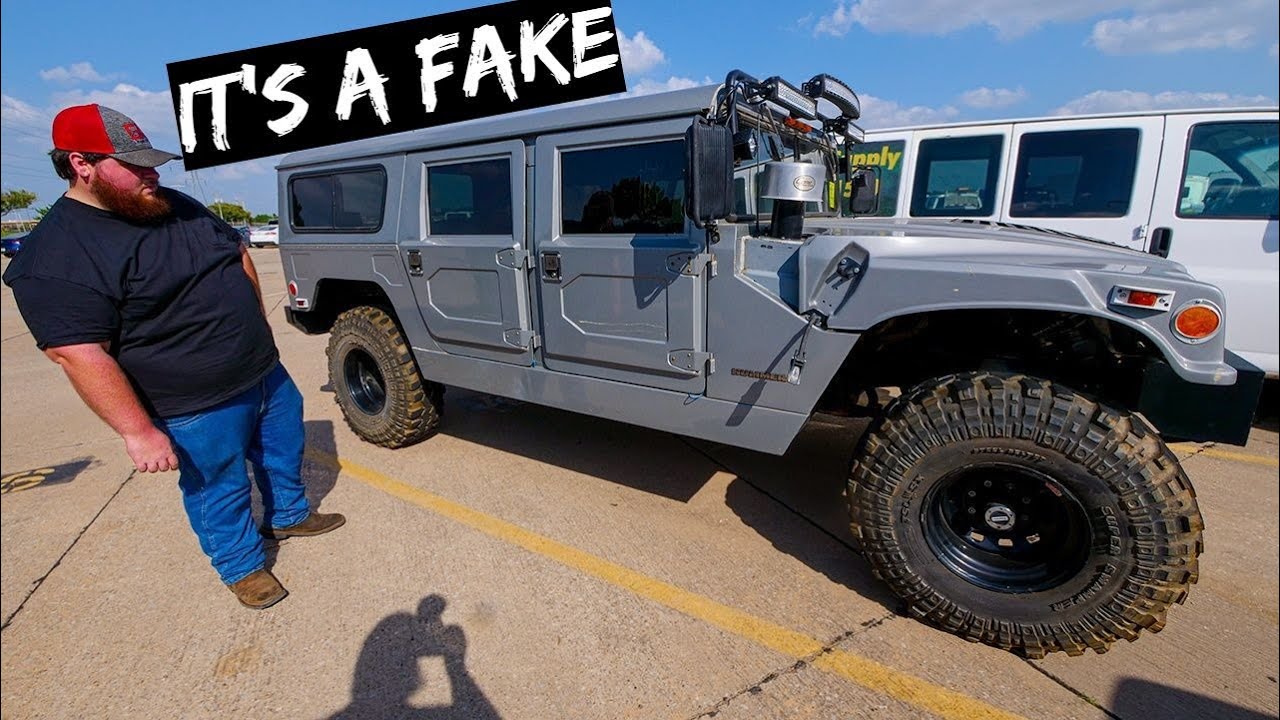 The Hummer H1 Shopper Finds a Bizarre Ford-Powered Replica