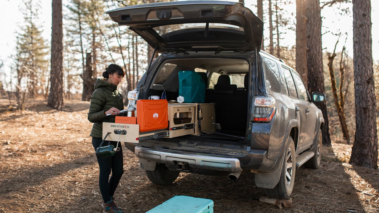 Nomad Kitchen Offers Convenient Cooking While Camping In Your SUV