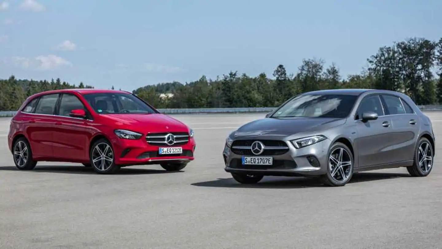 Mercedes A250e and B250e unveiled with plug-in hybrid powertrain