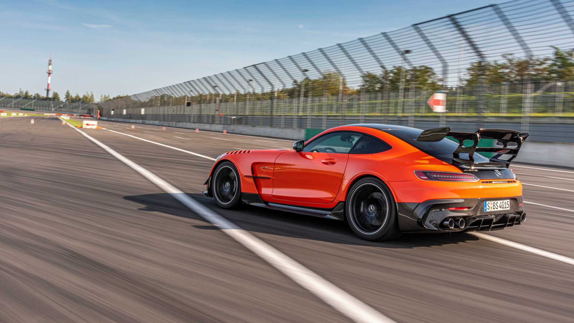 Witness the Mercedes-AMG GT Black Series' Brutal Acceleration