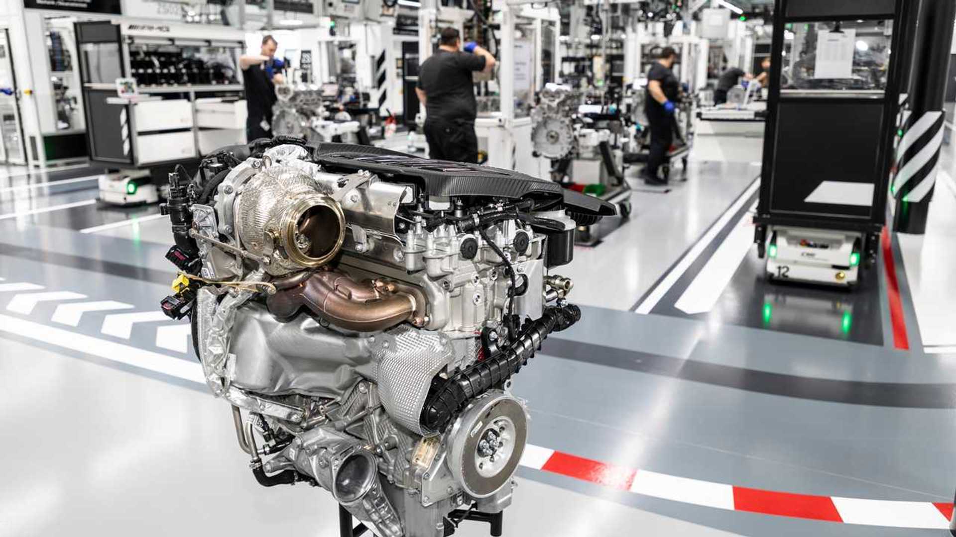 How it's made: 20 minutes with the 416-HP AMG 4-Cylinder 