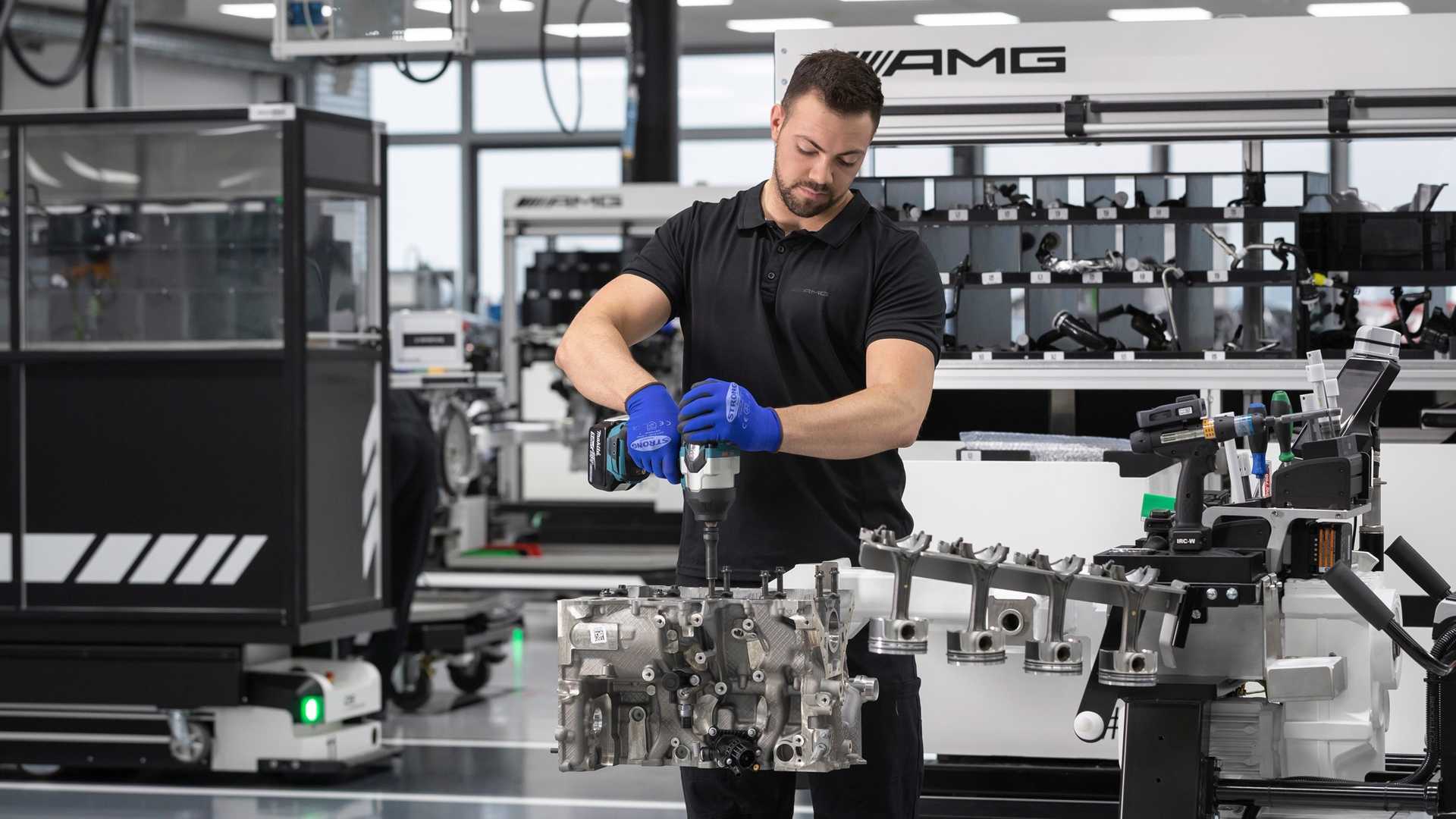 How it's made: 20 minutes with the 416-HP AMG 4-Cylinder 