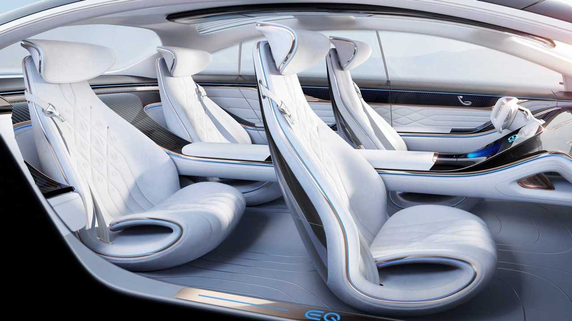 Mercedes EQ Concept Reveals Futuristic Interior in New Teasers