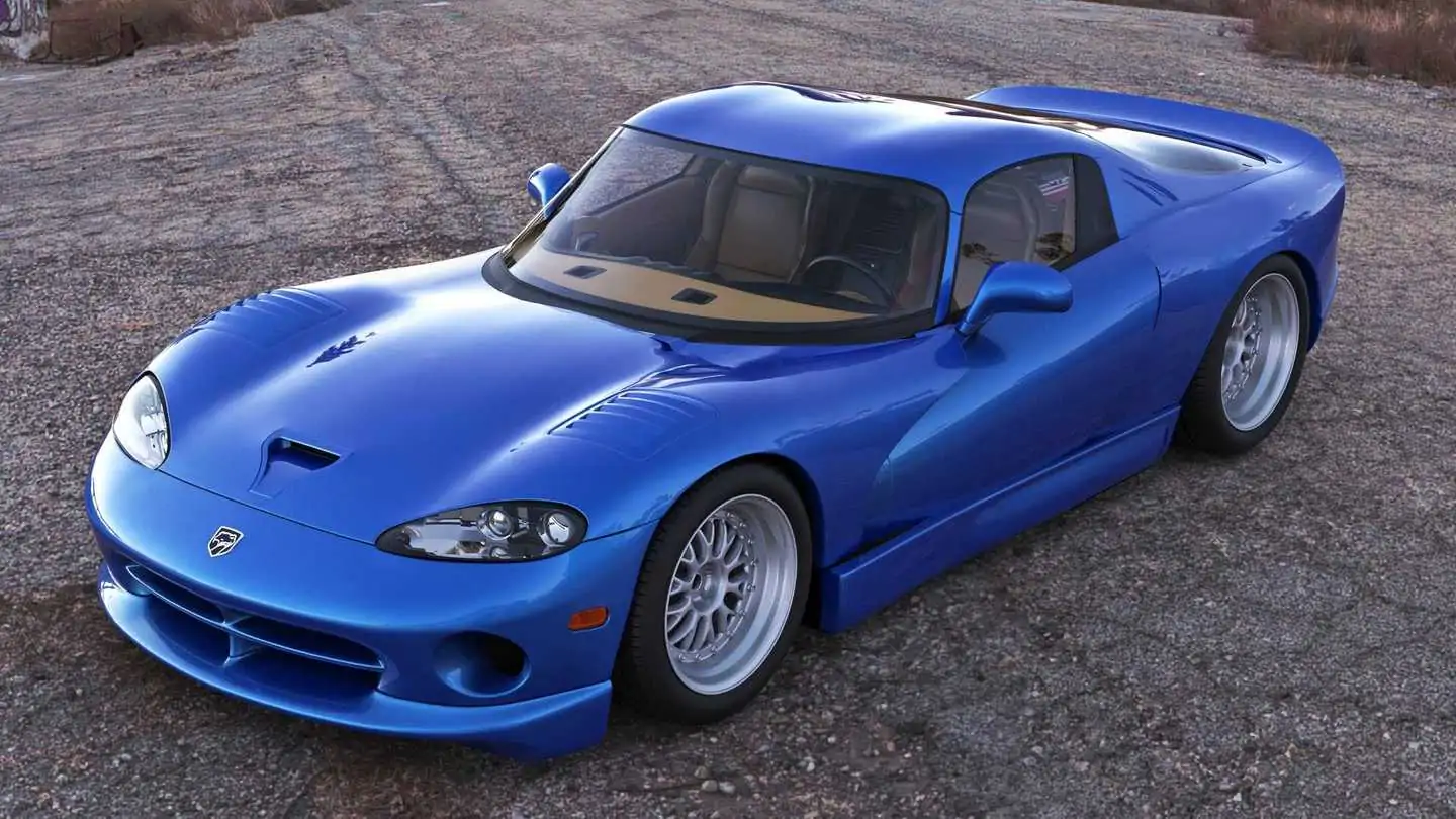 A Mid-Engined Viper that Never Was Rendered