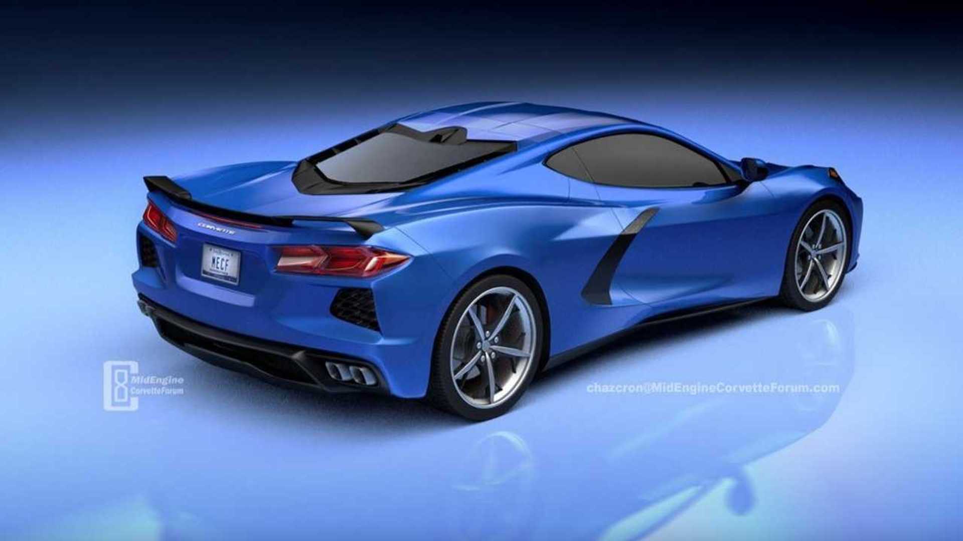 The Chevy Corvette Mid-Engined Rear End Design Could Be Leaked